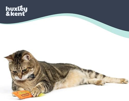 Huxley & Kent Plush Crinkle Catnip Cat Toy, Roscos Fluffer Puffs - Image 3