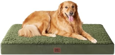 EHEYCIGA Orthopedic Dog Bed Extra Large with Removable Washable Cover, 41IN by EHEYCIGA