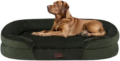 Dwanton Orthopedic Waterproof X-Large Dog Bed Sofa, Gel Memory Foam, 45" by DWANTON