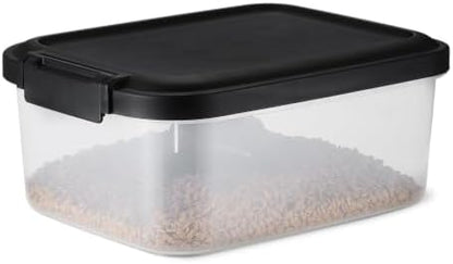 Amazon Basics Pet Food Storage Container, BPA-Free, Detachable Scoop, Secure Seal, 10lbs by AmazonBasics