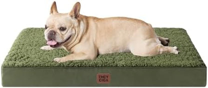 EHEYCIGA Orthopedic Dog Bed Medium with Removable Washable Cover, 30x20 by EHEYCIGA