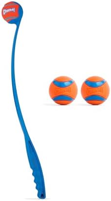 Chuckit! Ultra Ball and Launcher Bundle, Classic 26M with 2 Medium Balls by Chuckit