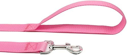 TAIAN 4FT/5FT/6FT Strong Dog Leash, Nylon Dog Leashes for Small Medium Large Dogs (Pink, 1 in x 15 ft) - Image 4