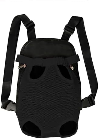 FEimaX Dog Carrier Backpack Pet Legs Out Front Cat Travel Bag, Adjustable Puppy Backpacks Carriers Hands-Free for Small Medium Dogs Cats Hiking Traveling Camping Daily Walking - Image 2