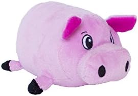Outward Hound Fattiez Squeaky Plush Dog Toy, Pig, Small, 6.8" by OutwardHound