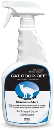 Thornell Cat Odor-off: Cat Spray Odor Eliminator - Pet Odor Eliminator for Home - Pet Urine Odor Eliminator Spray, 22oz by Odorcide