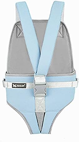 Leconpet Pet Dog Carrier Legs Out Front Backpack Adjustable Teddy Outdoor Chest Backpack for Small and Medium Dog with Fixed Buckle on the Back, More Comfortable to Carry (Small, Blue) by leconpet