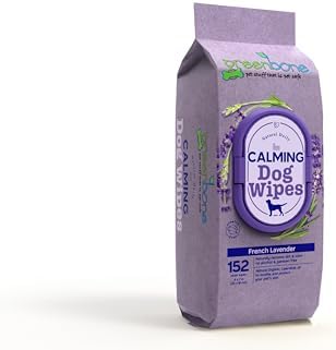 Greenbone Pet Dog Wipes French Lavender Natural for Grooming Paws, Body and Butt, Cleaning Deodorizing - Image 7