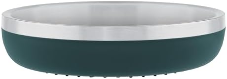 Master Pet Supply Stainless Steel Cat Bowls 9 oz Heavy Duty Emerald Sea by MasterPetSupply