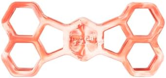 Chuckit! Holee Roller Dog Treat Puzzle Bone, Large, Orange – Interactive Treat & Chew Puzzle Toy for Dogs 60–100 lb – Durable Rubber Bone‑Shaped Fetch Toy for Mental Stimulation – Pack of 1 by Chuckit