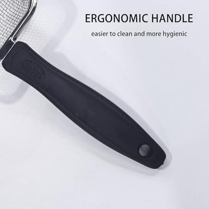 Cat Litter Scoop with Stainless Steel Mesh, 2.8mm Hole - Image 4