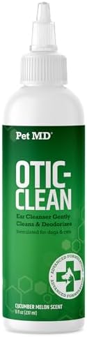 Pet MD Cucumber Melon Otic-Clean Ear Cleanser & 5-in-1 Multivitamin - Image 2