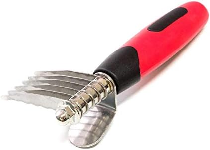 RYAN'S PET SUPPLIES Paw Brothers 6-Blade Mini Dematting Tool for Dog Grooming, Professional Grade, Stainless Steel Blades, Comfort Grip, Gentle on Skin by ryanspetsupplies