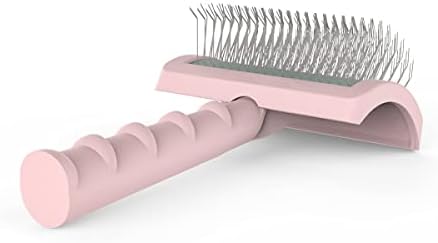 Dog Slicker Brush for Poodles Doodles Fluffy Deshedding Loose Hair. - Image 3