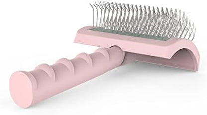 Dog Slicker Brush for Poodles Doodles Fluffy Deshedding Loose Hair. - Image 3