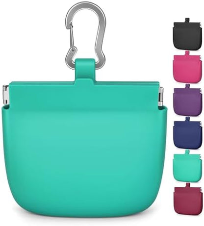 1 Cup Silicone Dog Training Treat Pouch(Turquoise) by Unknown