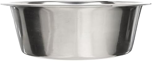 Neater Pet Brands 16 Cup (128 oz.) Stainless Steel Dog Bowls, 1 Single Large Dog Water Bowl or Food Bowl for Indoors or Outdoors, Metal Bowls for Large Breed, Dishwasher Safe Dish for Extra Big Dogs by NeaterPetBrands