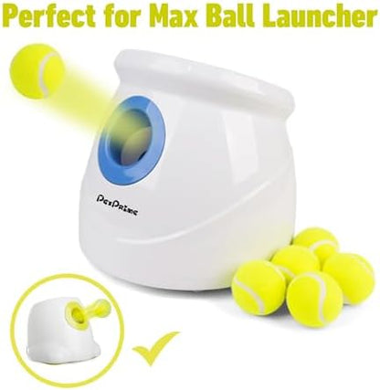 Pet Prime Dog Toy Tennis Ball 6 Pcak 2.5 Inch for Max Automatic Ball Lanucher Interactive Pet Balls for Exercise Training Play Fetch - Image 3