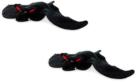 TUFFY - World's Tuffest Soft Dog Toy - Desert - Multiple Layers. Made Durable, Strong & Tough. Interactive Play (Tug, Toss & Fetch). Machine Washable & Floats (Bat, Large 2 Pack)