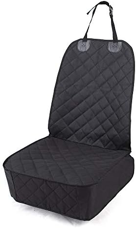 HONEST OUTFITTERS Dog Car Seat Cover, Pet Front Cover for Cars, Trucks, and Suv's - Waterproof & Nonslip Dog Seat Cover,(Front Seat) by HONESTOUTFITTERS