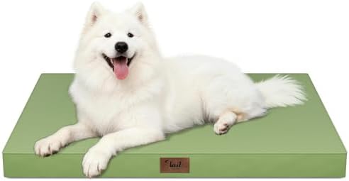 Large Waterproof Orthopedic Dog Bed with Egg Crate Foam by TailStories