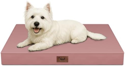 Waterproof Orthopedic Dog Crate Bed for Small Dogs & Cats by TailStories