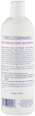 Chris Christensen Spectrum One Dog Shampoo, Coarse and Rough Coat, Groom Like a Professional, Maintain Crisp Texture, Will Not Dry Out Coat or Skin, Made in The USA, 16 oz - Image 2