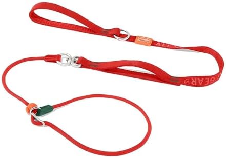 HowGo Slip Lead Dog Leash, 360°Swivel Anti-Tangle (Red 5.5FT) by HOWGO