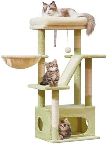 Taoqimiao Cat Tree, 38.5In Cat Tower for Indoor Cats, Suitable for Kittens by Taoqimiao