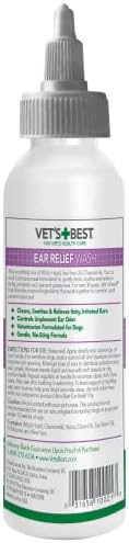 Vet's Best Dog Ear Relief Wash with Aloe, Chamomile & Tea Tree Oil, 4 oz - Image 2