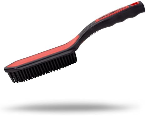 Maxshine Pet Hair & Lint Remover Silicone Brush – Flexible Rubber Bristles for Upholstery Carpets & Auto Interior – Easy-Clean Grip Tool by Maxshine