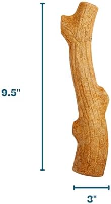 Pupstages Super Dogwood Stick Dog Chew Toy, Made in USA, Medium, 9.5" - Image 3