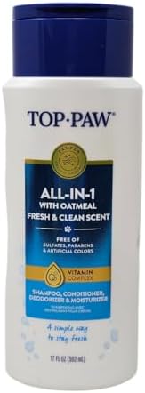 Top Paw All-in-1 Oatmeal Shampoo and Conditioner for Dogs, 17 Ounces - Image 2
