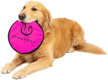 Hyper Pet Flippy Flopper Flying Disc Dog Toy 9 Inch, Floats, Colors Vary by HyperPet