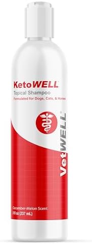 KetoWELL Topical Shampoo for Dogs & Cats - 8 oz by VetWELL