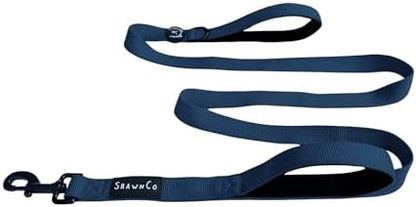 ShawnCo Dream Walk Dog Leash (Pacific Blue,M/L 6FT w/ 2 Handles) by SHAWNCO