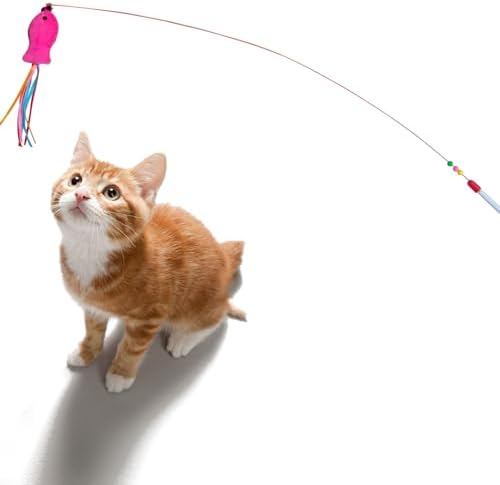 Colorful Cat Toys Bulk for Indoor Cats, 84 Pcs Interactive Kitten Toys - Image 7