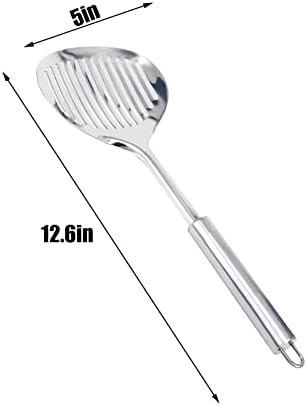 2 PCS Cat Litter Scoop Stainless Steel Pooper Scooper Cat Litter Scooper Cat Scooper Litter Box Scooper Poop Scooper - Image 3