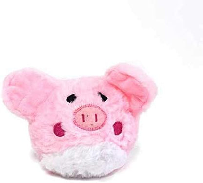 Pricklets Pig Premium Dog Toy Plush Interactive Removable Spiky Ball