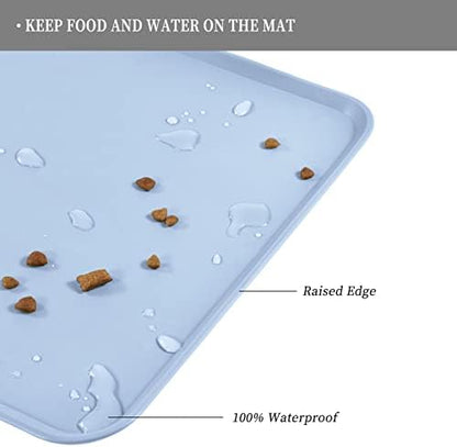 Reopet Silicone Pet Feeding Mat - Waterproof & Non-Slip Dog Cat Placemat - Image 4