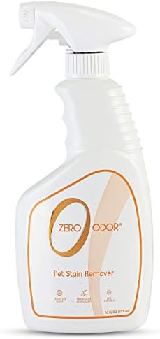 Zero Odor Pet Stain Remover & Odor Eliminator Spray for Carpet, 16 oz by ZeroOdor
