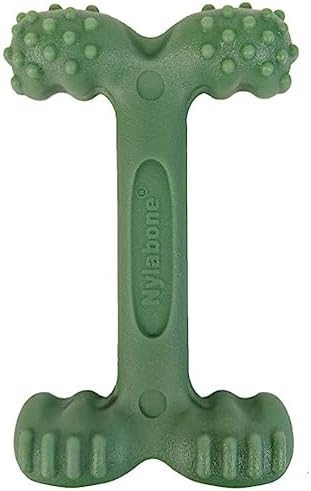 Nylabone Power Chew Easy Hold Bone Dog Chew Toy, Bacon Flavor, Large by Nylabone