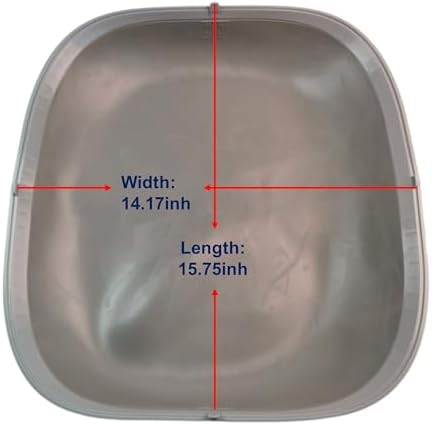 Silicone Cat Litter Pad Fits 65L Litter &9L Waste Bins Self-Cleaning Box Waterproof Anti-Stick - Image 4