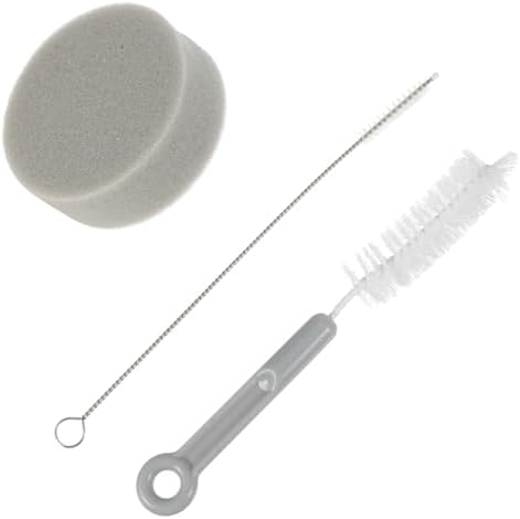 Abaodam Pet Water Fountain Cleaning Kit Dog Water Dispenser Cleaner Cat Cup Brush Cleaner Long Handle Brush for Daily Cleaning of Pet Drinking Fountain 7.87 in by Abaodam