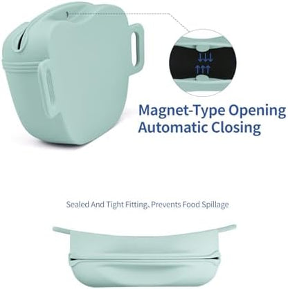 AUDWUD Magnetic Silicone Dog Treat Pouch with Adjustable Belt - Image 3