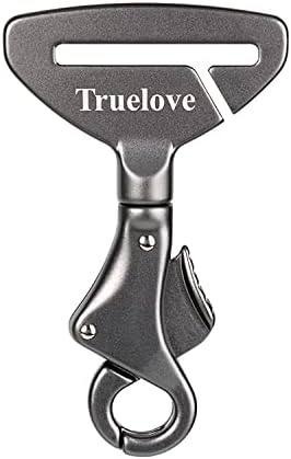 Truelove Lightweight Dog Car Seatbelt Safety Buckle Lock, Dog Seat Belt for Car, Fit Dog Car Harness/Collar for Small, Medium, Large Dogs by TRUELOVE