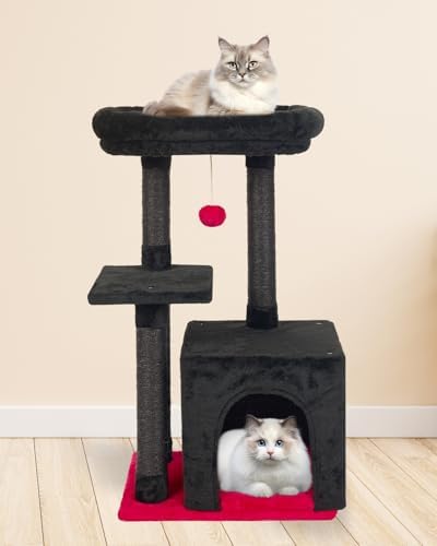 Cute Cat Tree Kitten Cat Tower Condo Cat Furniture Sisal Scratching Posts K - Image 2