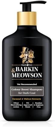 Dark Coat Dog Shampoo with Walnut Extract, 11.83 fl oz by BarkinMeowson