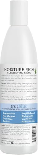 Trueblue Aloe & Avocado Moisture-Rich Conditioning Dog Crème – Conditioner Cream for Dogs, Puppies - Deodorizing, Moisturizing, Tearless – Toxin Free, Natural Botanical Blend – 12 Fl. Oz. - Image 2