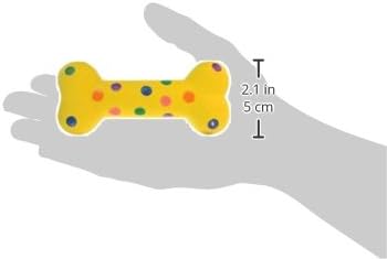 Multipet Polka Dot Latex Plush Filled 4-Inch Dog Toy (Pack of 2) - Image 2